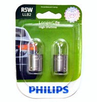 Philips Longerlife R5W 5W Zwei Innenraum Kuppel Licht Ersatz Lager Orig. Fit
