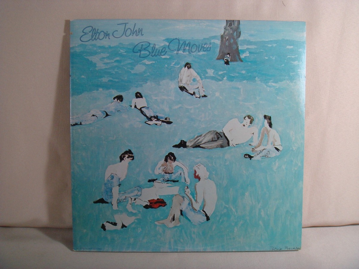 Blue moves Elton John record 1976 original vinyl lp double album