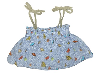 Miki Miette Butterfly Infant Top 3 Months