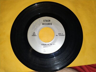 Gwendy Miles And The Milestones Stash Records 80s Rock Autographed Obscure 45