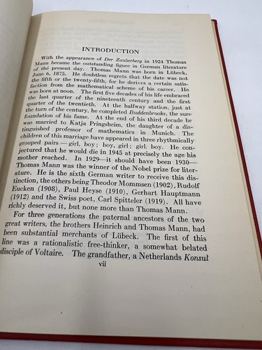 Thomas Mann ~ Tonio Kröger ~ Hardcover German 1931 - Imagen 6 de 11