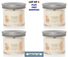 LOT OF 4 Yankee Candle Small Tumbler Candles MUNICH CHRISTMAS MARKET 4.3 oz NEW 