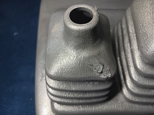 87-93 Mazda B2600 B2600i Pickup Truck 4WD Manual Shift Boot T Case Shifter Gray - Picture 2 of 8