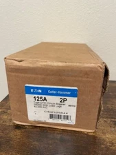 NEW CHH2125H4X EATON Main Cutler Hammer Circuit Breaker NEW IN BOX 2p 125a 42k