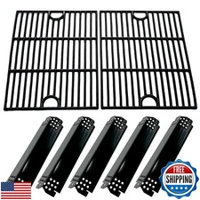 Direct Store DG265 Replacement Cast Iron Grill Grates and Porcelain Steel Hea