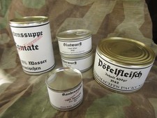Wehrmacht Eiserne Ration Reenactment Packung Verpflegung Display WKII WH WK2 WW2
