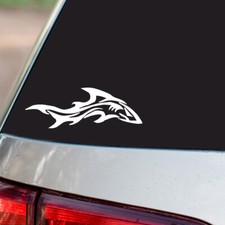 Shark Sticker S2 All size regular  Chrome Mirror Vinyl Colors
