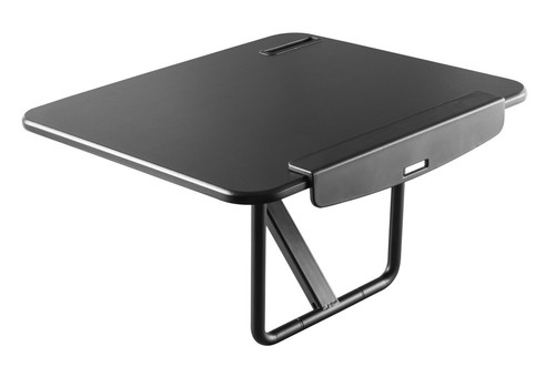reflecta ERGO Stand Workstation C450 black - mobile Laptop Arbeitsfläche (23291) - Foto 2 di 5