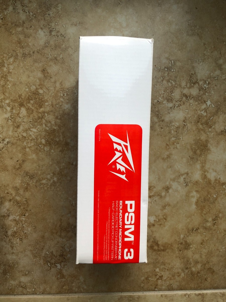 PEAVEY 　PSM3 White Boundary Microphone Peavey Boundary Microphone PSM 3 | eBay