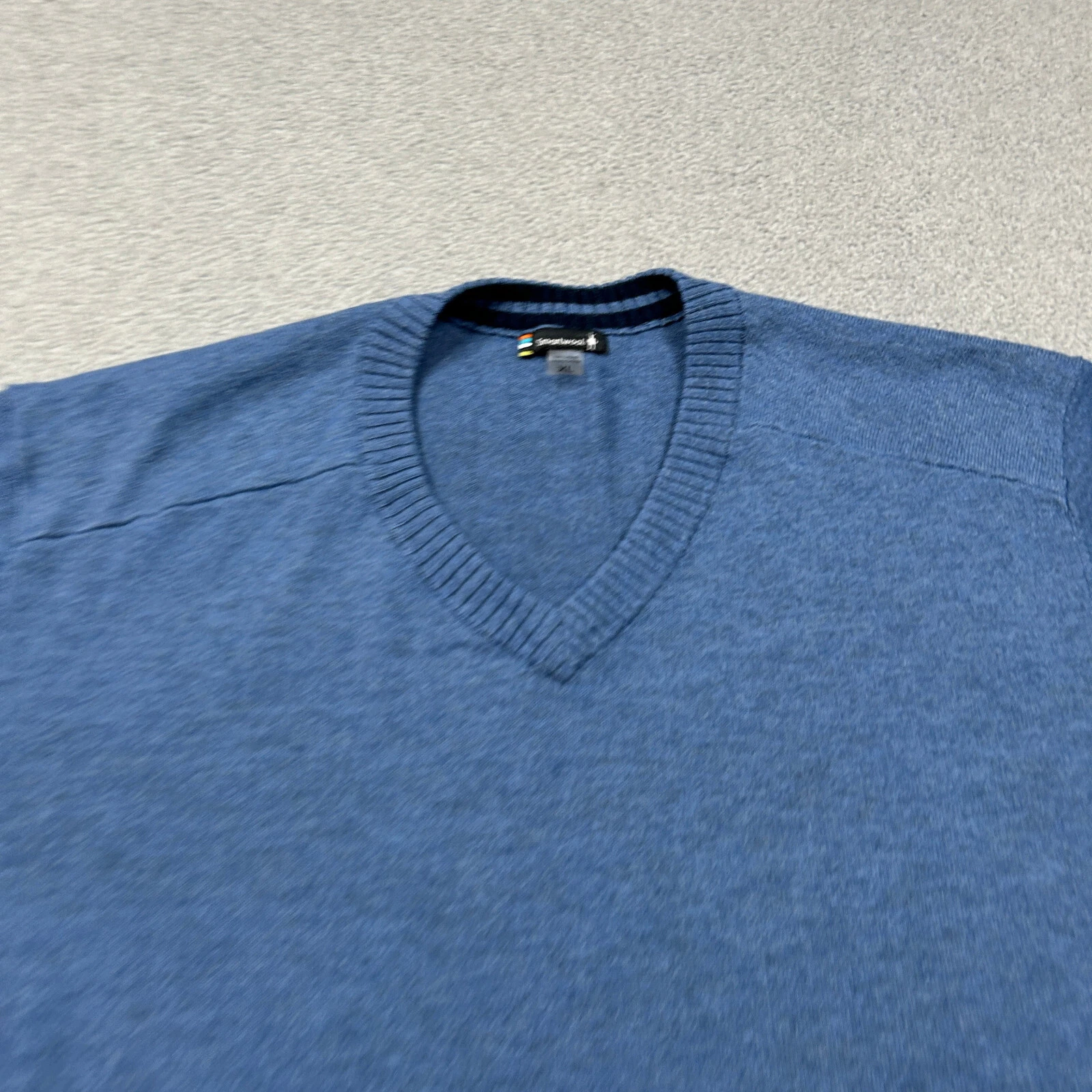 smartwool sparwood wool blend v neck pullover sweater