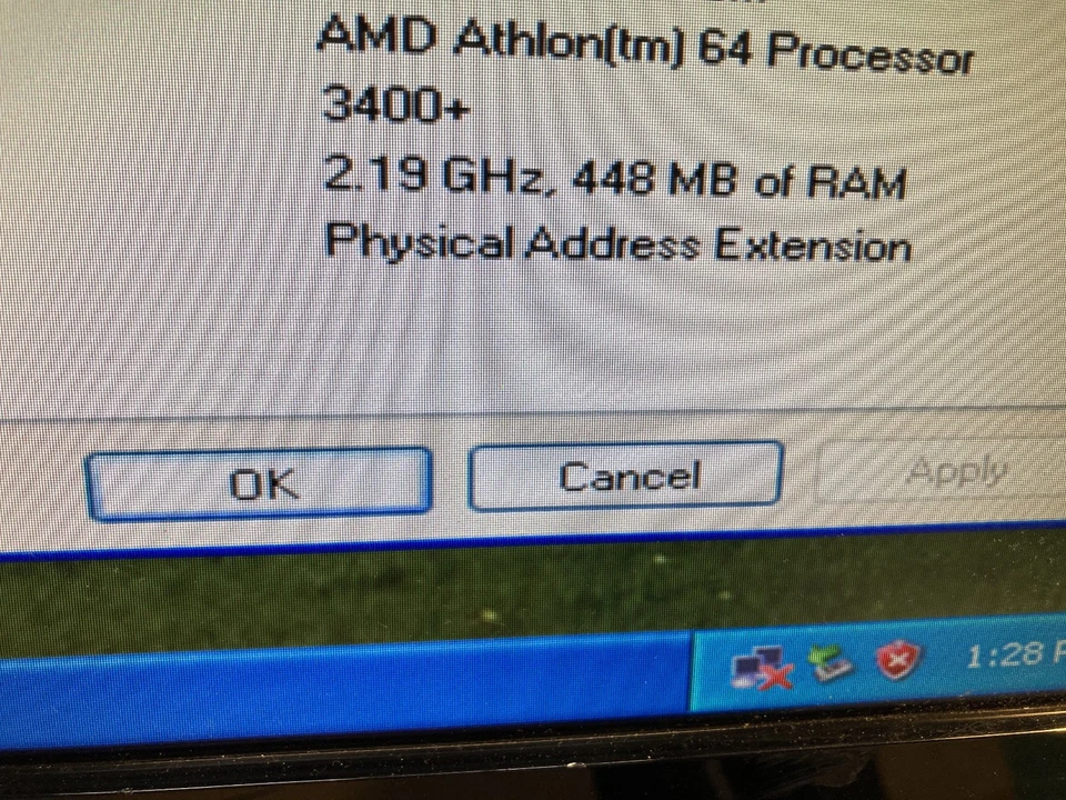 HP Pavilion a1129n AMD Athlon 64 3400+ 2.2GHz 512MB RAM 1TB HDD Windows XP - Image 2 of 4