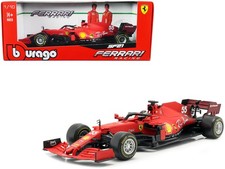 Ferrari SF21 #55 Carlos Sainz Formula One F1 Car "Ferrari Racing" Series 1/18