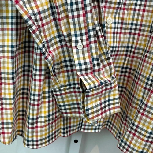 Camisa de manga larga a cuadros de algodón multicolor DULUTH TRADING Wrinklefighter talla 3XL - Imagen 6 de 9