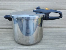 FAGOR 9.3L Gas Electric Vitro Induction Pressure Cooker Inox 18/10 Plaksteel