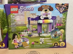 LEGO FRIENDS 4-set lot 30399 30412 41691 41695 Doggy Day Care minidolls NEW