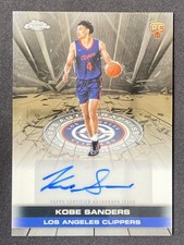 Kobe Sanders 2025-26 Topps Chrome Issue Auto RC #TAIR-KS -wj7