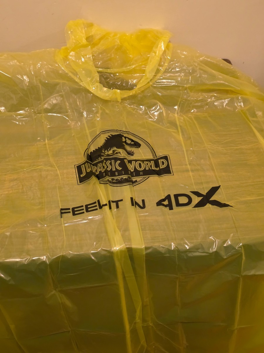 Jurassic World: Rebirth Limited Edition 4DX Yellow Poncho Parka