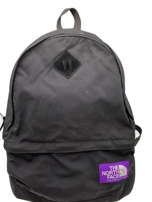 THE NORTH FACE PURPLE LABEL men's Backpack Nylon Black Casual simple USED