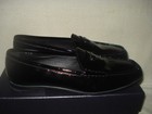 100% AUTHENTIC NEW MEN PRADA BLACK GLOSSY MOCASSINI PENNY LOAFERS UK 12/US 13 — photo 10