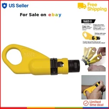 Radial Cable Stripper High Carbon Steel RG59 RG6 Coax Prep Tool