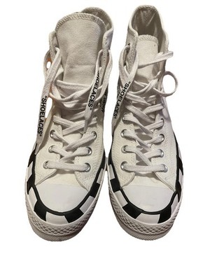 Off-White Converse Chuck Taylor All-Star 70 Hi White 163862C 8.5 Men 10.5 Women