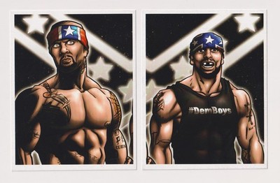 Filsinger Games Ring Of Honor THE BRISCOE BROTHERS (JAY & MARK) Wrestler Cards