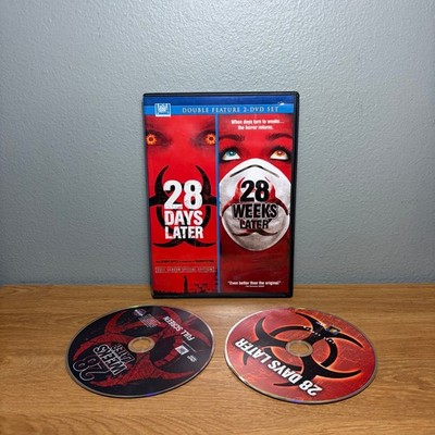 28 Days Later and Weeks Later (DVD 2009, 2-Disc Set) Full Screen Horror Zombie