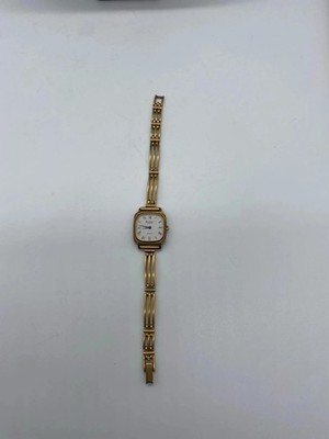 Kolber Uhr Genf Vergoldet Vintage 80er Quarz Swiss Metallarmband
