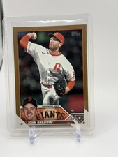 2023 Topps Update Series - John Brebbia #US157 Gold /2023