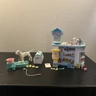Vintage 1998 Mattel Barbie Groom ‘N Care Center Playset 67318 Plus Dog Wash Bath
