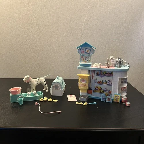 Vintage 1998 Mattel Barbie Groom ‘N Care Center Playset 67318 Plus Dog Wash Bath