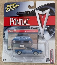 Johnny Lightning 1973 Pontiac Gto White Lightning High Performance 164 Car