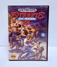 Streets of Rage 2 Sega Genesis - Authentic - Box Only (No Game) - Fast Shipping!