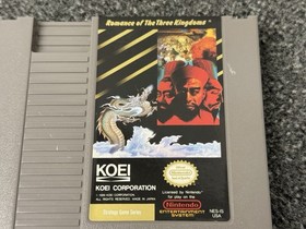 Romance Of The Three Kingdoms NES Nintendo Cart Collector Owned Plastic Case