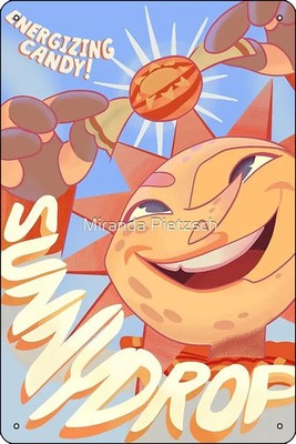 SUNDROP Security Breach In Game Tin Metal Signs Home Décor 8x12 