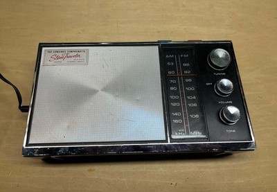 Vintage Longines Symphonette Stereo Traveler Radio LMR-300 Japan Works