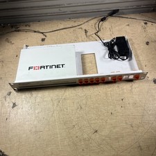 FORTINITE FORTIGATE 60E NETWORK SECURITY FIREWALL W/ RACK MOUNTABLE KIT FG-60E