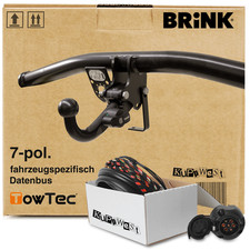 Für VW CC 02.12- Typ 358 Brink Anhängerkupplung abnehmbar & 7poliger E-Satz NEU