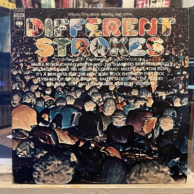 [ROCK/POP]~EXC LP~VARIOUS ARTISTS~Different Strokes~{1971~CBS~Issue}~Compilation