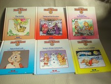 Vintage Teddy Ruxpin 6 Book Lot