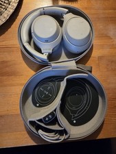 Sony WH-1000XM4 Wireless Over-Ear Headphones, Noise-Cancelling, Silver/Beige