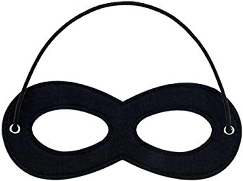 Adjustable Superhero Half Masks - Perfect Felt Costume Accessory for All Ages - Image 2 of 3
