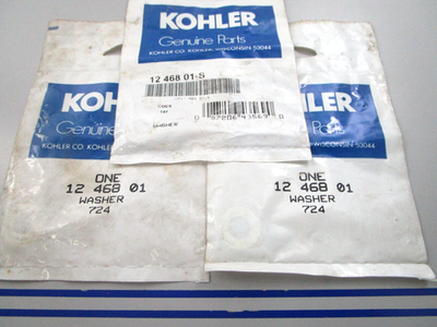 #ad NEW OEM LOT OF 3 Kohler Washer 12 468 01 0810 $15.00