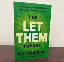 The Let Them Theory By Mel Robbins, Paperback.....