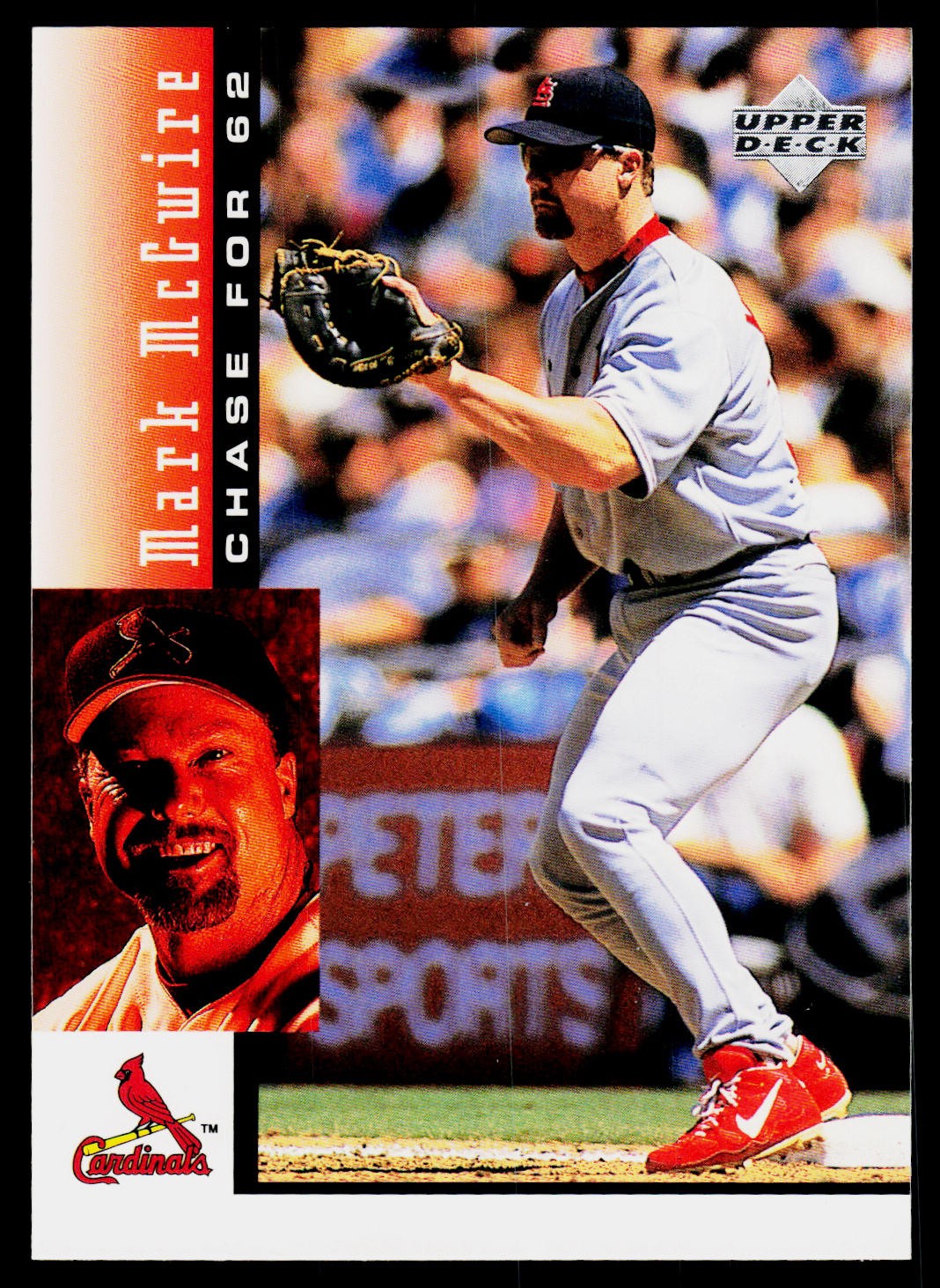 1998 Upper Deck Mark McGwire's Chase for 62 #26 Mark McGwire