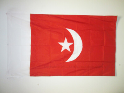 UMM AL-QAIWAIN FLAG 3' x 5' for a pole - UAE EMIRATE OF UMM AL-QAIWAIN FLAGS 90