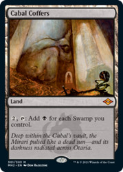 Cabal Coffers (301/303) Modern Horizons 2 Mythic Rare Land MTG