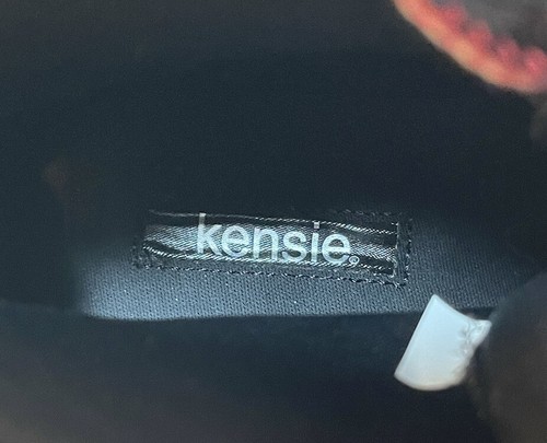 KENSIE ""Crown"" #KS205270. Botas blancas y negras. Talla 7,5M. Recorte de piel sintética. NUEVO. - Imagen 6 de 11