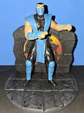 Palisades Mortal Kombat Sub Zero Figure Series One 1 Rare Loose Custom Base Read