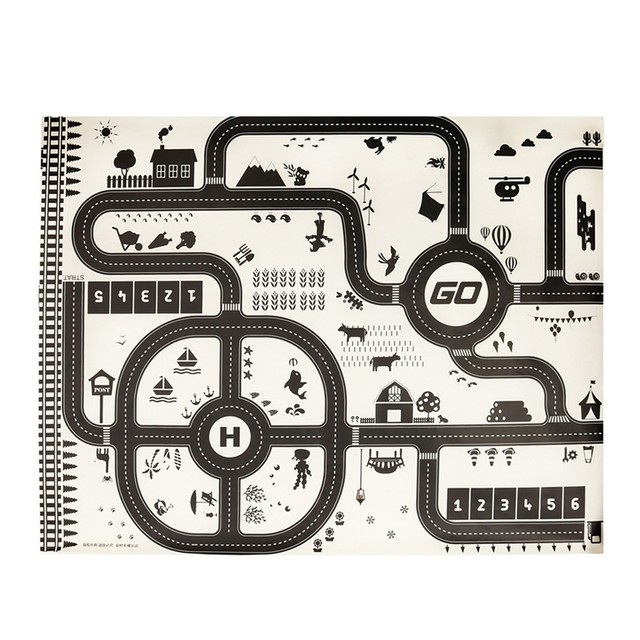 Baby Play Mat BPA Free Super Soft Traffic Signs Baby Climbing Playing Mat Fabric Baby Play Mat BPA Free Super Soft Traffic Signs Baby Climbing Playing Mat Fabric